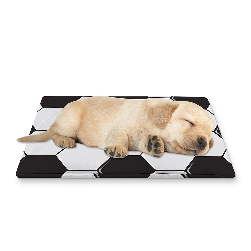 Soccer Ball Print Pet Cooling Mat Cover