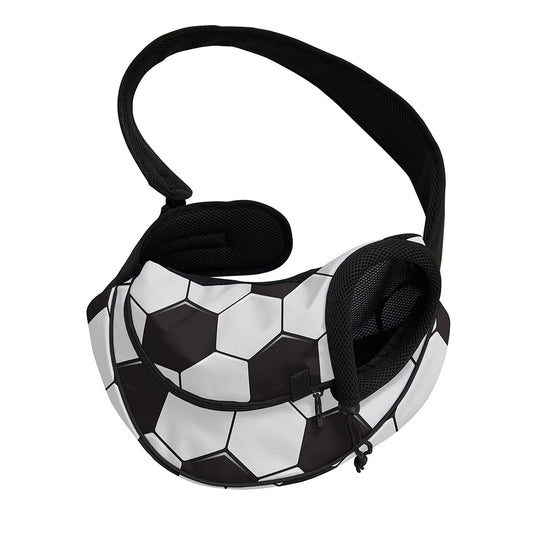 Soccer Ball Print Pet Sling Carrier