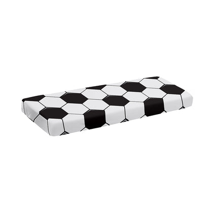 Soccer Ball Print Piano Keyboard Cover