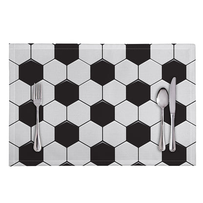 Soccer Ball Print Placemat