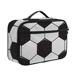 Soccer Ball Print Portable Lunch Bag