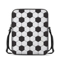 Soccer Ball Print Rectangular Crossbody Bag