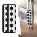 Soccer Ball Print Refrigerator Handle Covers