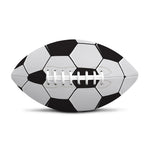 Soccer Ball Print Rugby Ball