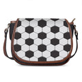 Soccer Ball Print Saddle Bag