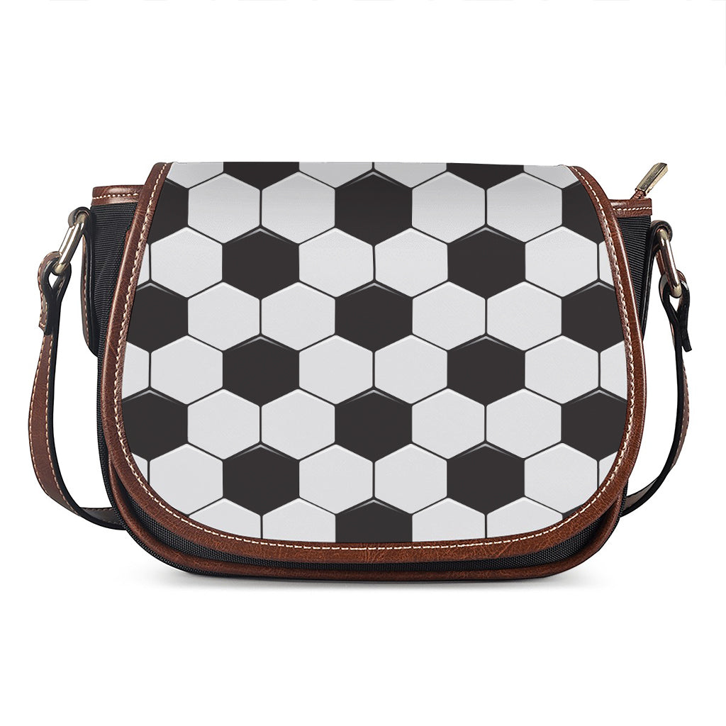 Soccer Ball Print Saddle Bag