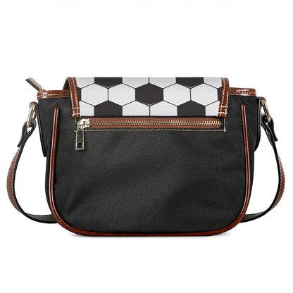 Soccer Ball Print Saddle Bag