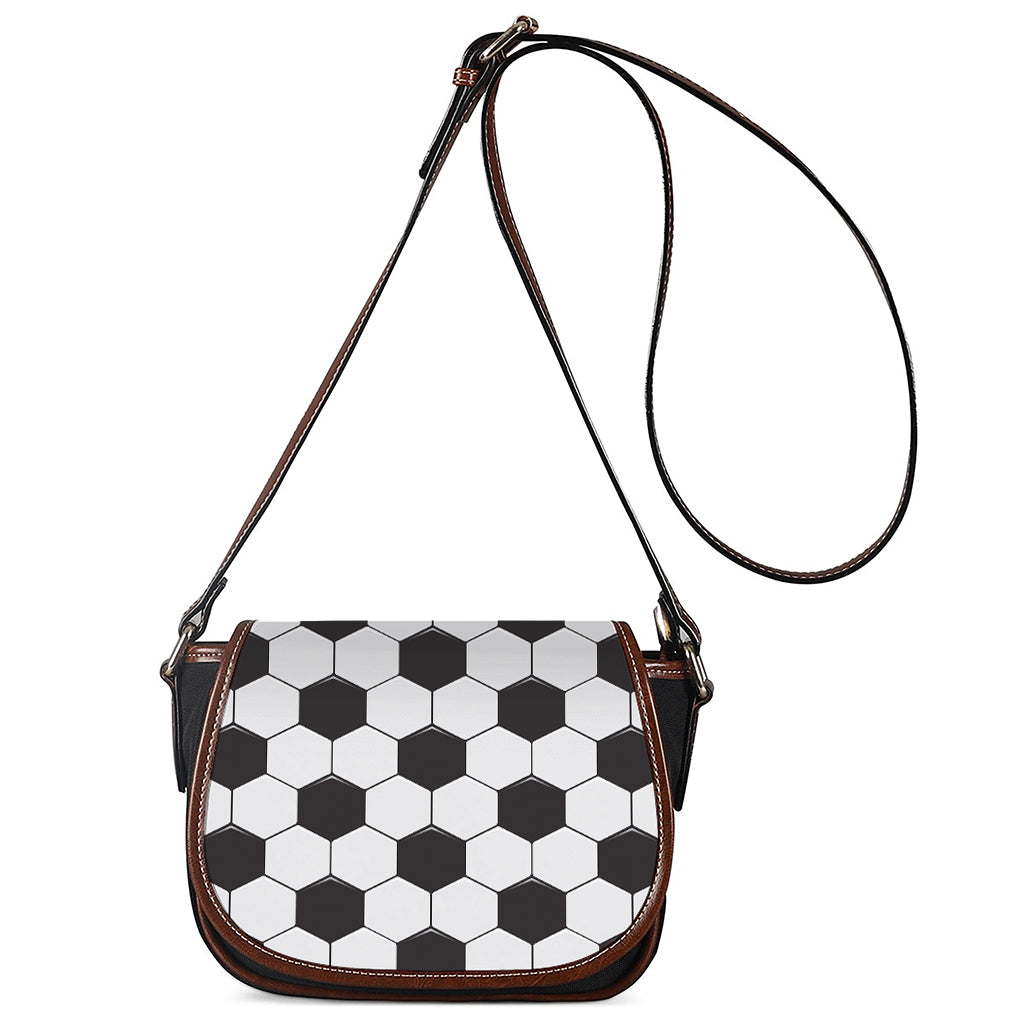 Soccer Ball Print Saddle Bag