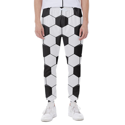 Soccer Ball Print Scuba Joggers
