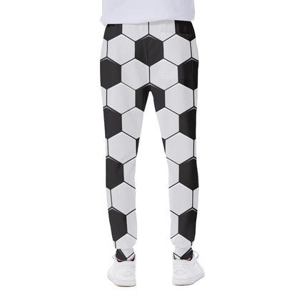 Soccer Ball Print Scuba Joggers