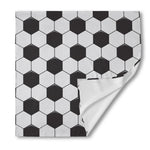 Soccer Ball Print Silk Bandana