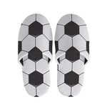 Soccer Ball Print Slippers