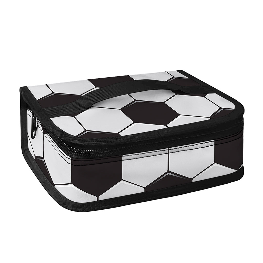 Soccer Ball Print Small Lunch Bag