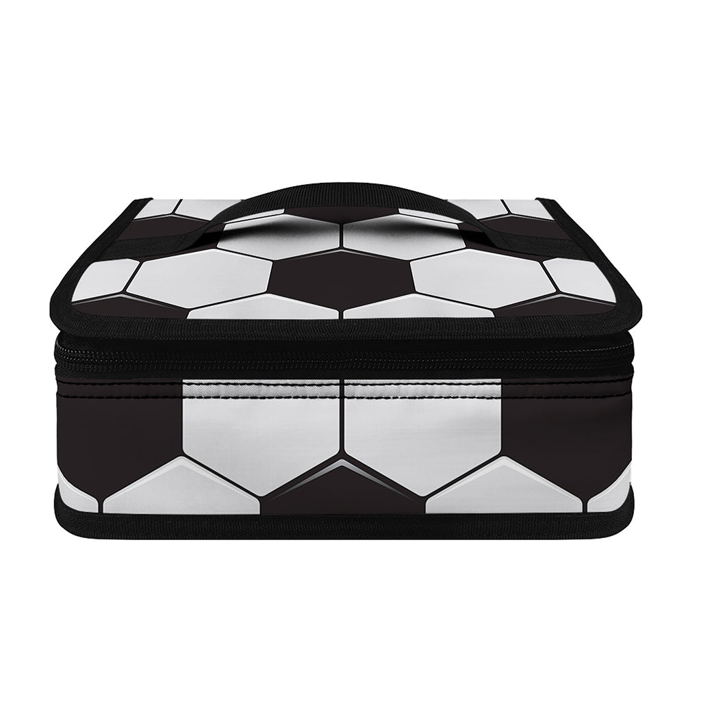 Soccer Ball Print Small Lunch Bag