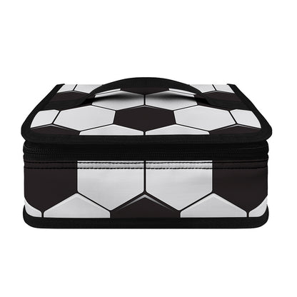 Soccer Ball Print Small Lunch Bag
