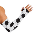 Soccer Ball Print Sun Protection Arm Sleeves