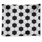 Soccer Ball Print Tapestry