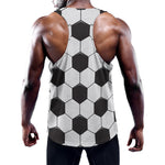 Soccer Ball Print Training Tank Top