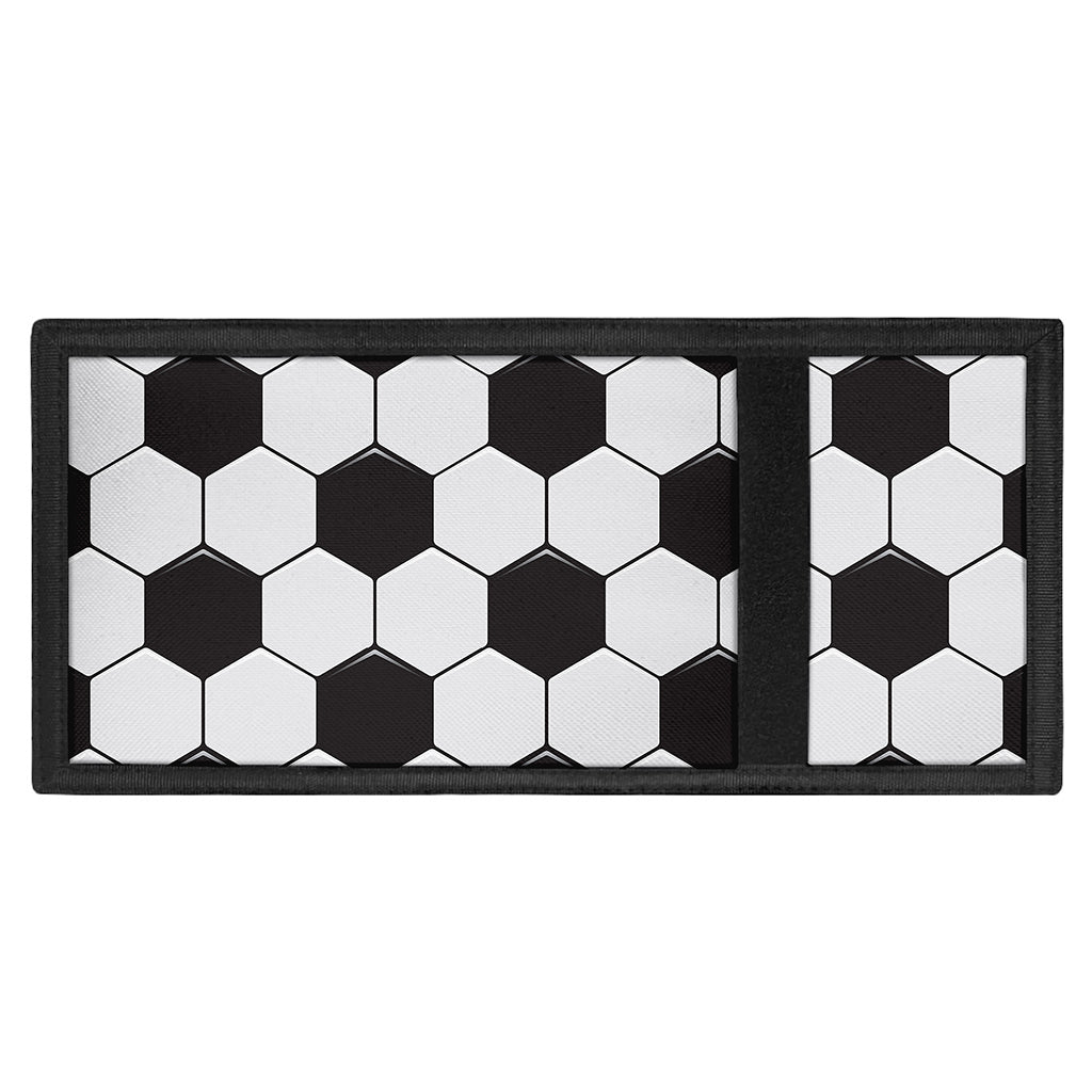 Soccer Ball Print Trifold Wallet