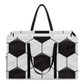 Soccer Ball Print Utility Tote Bag
