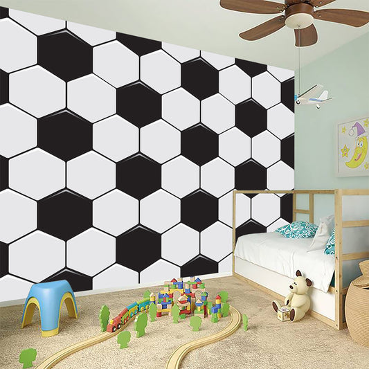 Soccer Ball Print Wall Sticker