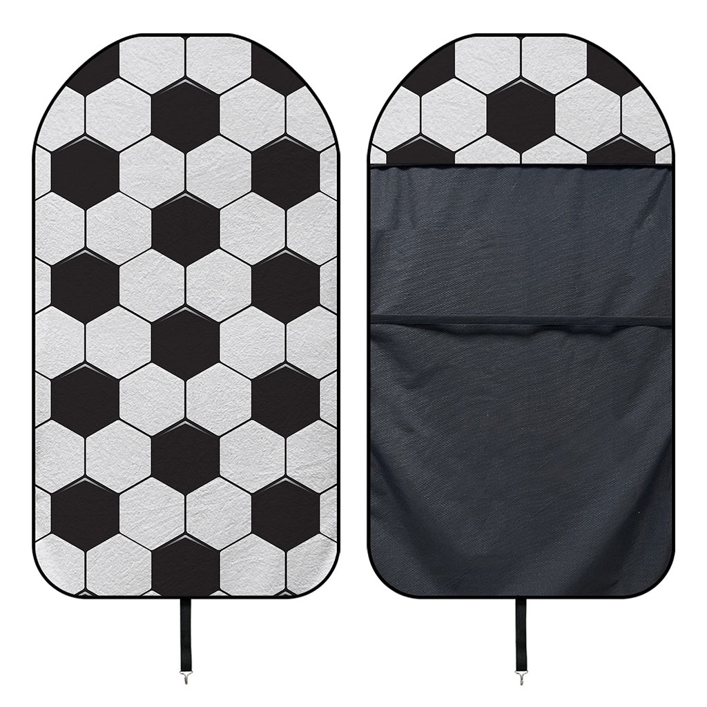 Soccer Ball Print Waterproof Car Seat Cover