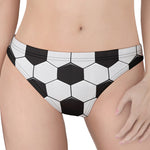 Soccer Ball Print Women's Thong