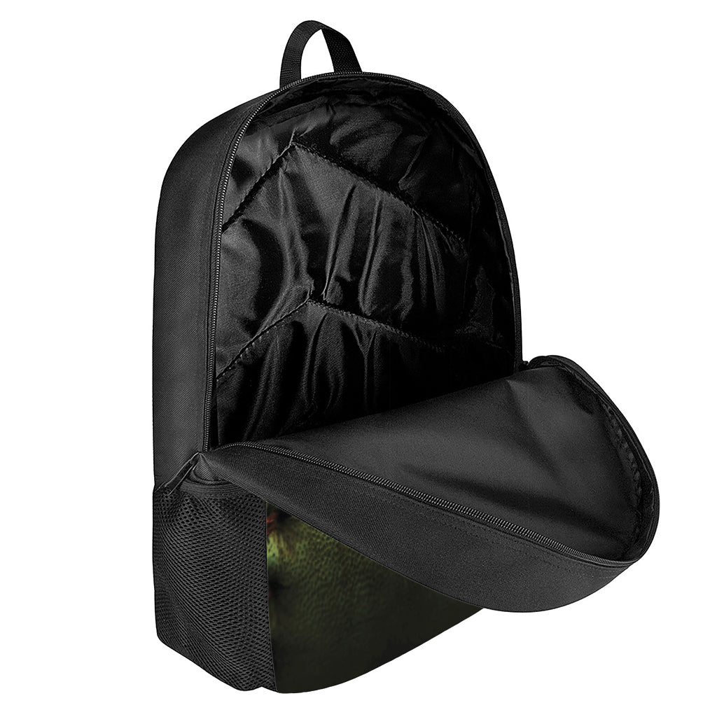 Softball Ball Print 17 Inch Backpack