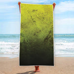 Softball Ball Print Beach Towel