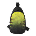 Softball Ball Print Sling Bag