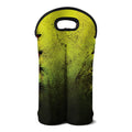 Softball Ball Print Double Neoprene Wine Tote
