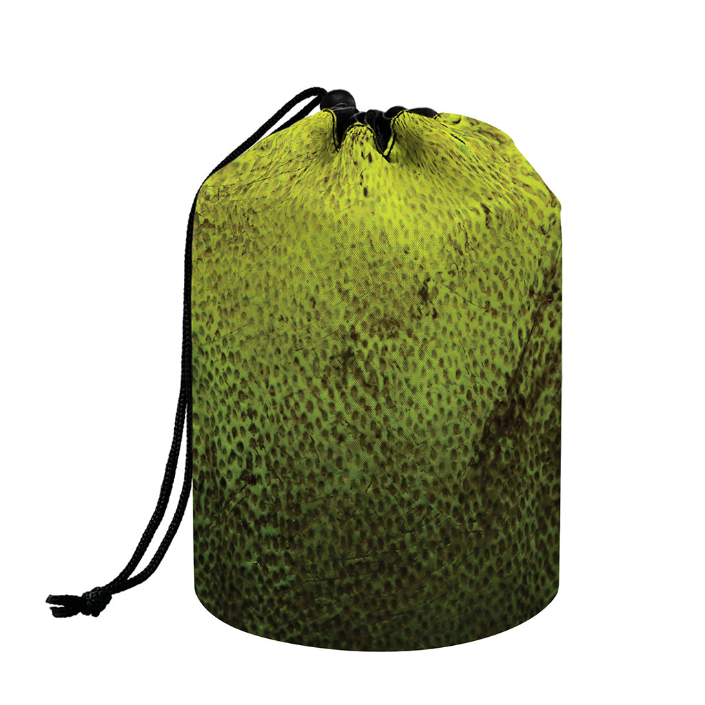Softball Ball Print Drawstring Makeup Bag