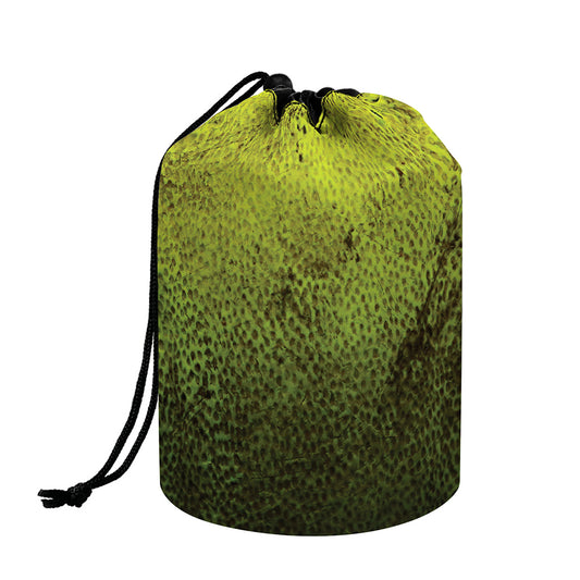 Softball Ball Print Drawstring Makeup Bag