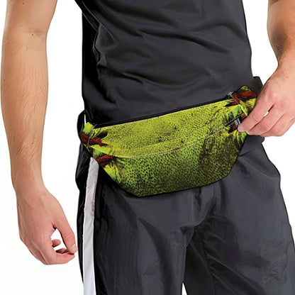 Softball Ball Print Fanny Pack
