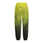 Softball Ball Print Fleece Lined Knit Pants