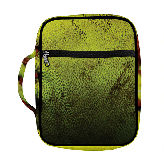 Softball Ball Print Front Pocket Bible Bag