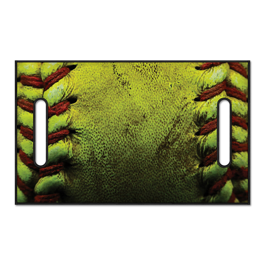 Softball Ball Print Golf Cart Seat Cover