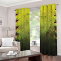 Softball Ball Print Grommet Curtains