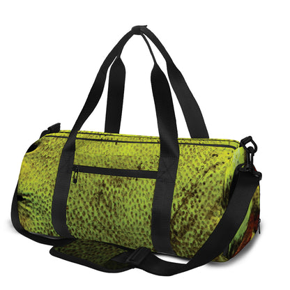 Softball Ball Print Gym Bag