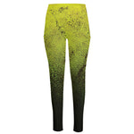 Softball Ball Print High-Waisted Pocket Leggings