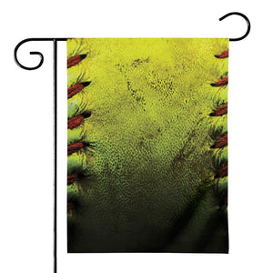 Softball Ball Print House Flag