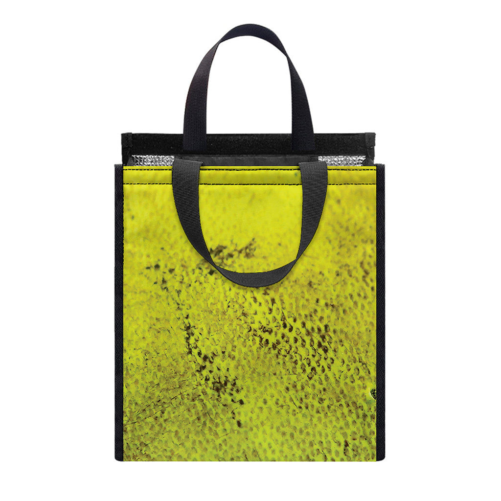 Softball Ball Print Insulated Lunch Tote