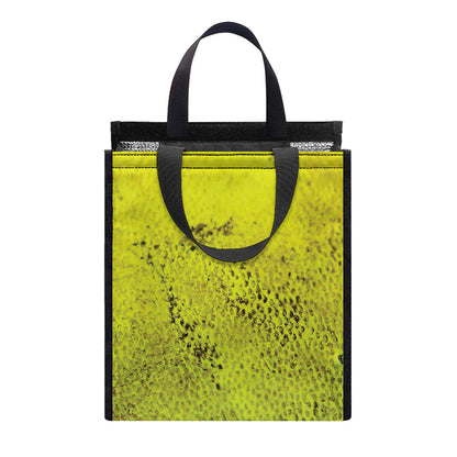 Softball Ball Print Insulated Lunch Tote