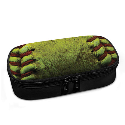 Softball Ball Print Insulin Cooler Travel Case