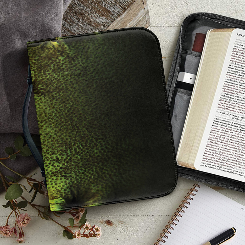 Softball Ball Print Leather Bible Cover