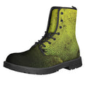 Softball Ball Print Lace-Up Boots