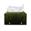 Softball Ball Print Leather Tissue Box Cover