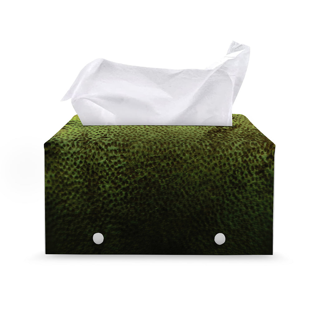 Softball Ball Print Leather Tissue Box Cover