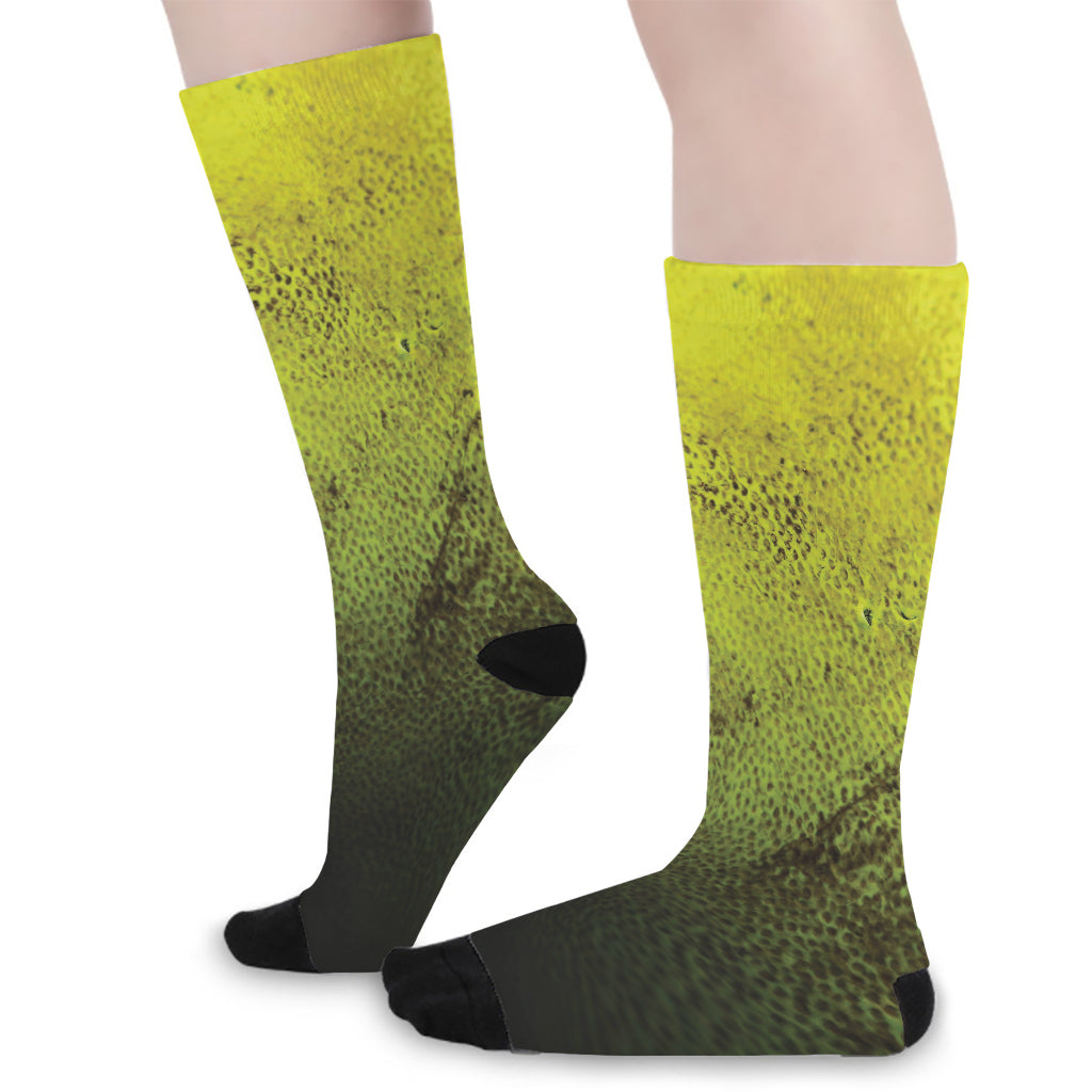 Softball Ball Print Long Socks