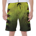 Softball Ball Print Men's Beach Shorts